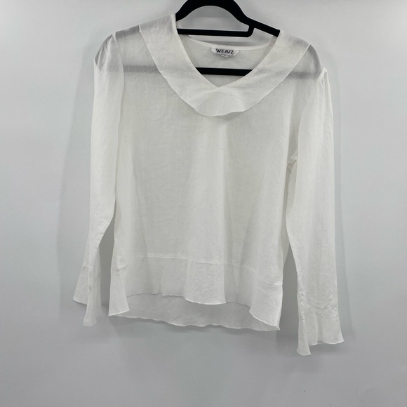 Weavz 100% Linen Blouse - Picture 10 of 10